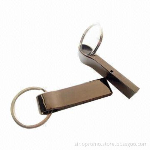 Keyring Promotional USB Flash Disk with Up to 32GB Capacity, Sized 48 x 12.8 x 4.8mm
